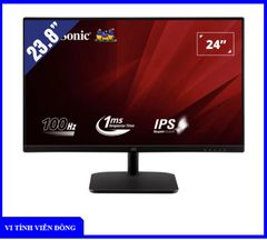 Màn hình LCD Viewsonic 24 inch VA2432-H/ 23.8 inch/FHD (1920x1080)/IPS 75Hz/Màn hình phẳng (HDMI + VGA)