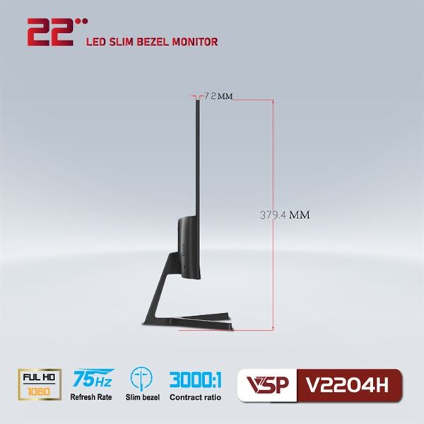 Màn hình LCD 22 inch VSP V2204HT (21.5