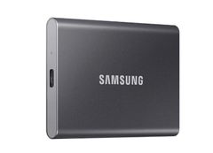 Ổ cứng di động SSD Samsung 500GB T7-MU-PC500T/H (xám)