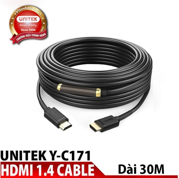 Cáp HDMI 30m Y-C 171 Unitek