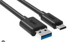 Cable Usb 3.0 ra Typec 1m Unitek (Y-C 474 BK)