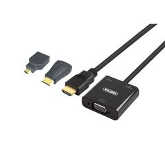 Cáp HDMI (3in1) --> Vga + Audio Unitek (Y 6355)