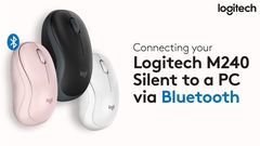 Chuột ko dây Logitech M240 (Bluetooth/USB)