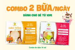 COMBO 17 (14 SET) - 2 BỮA/NGÀY CHO BÉ TỪ 10M