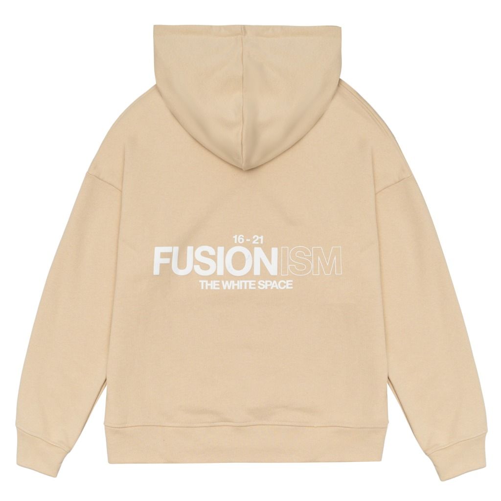 Hoodie The White Space | Beige