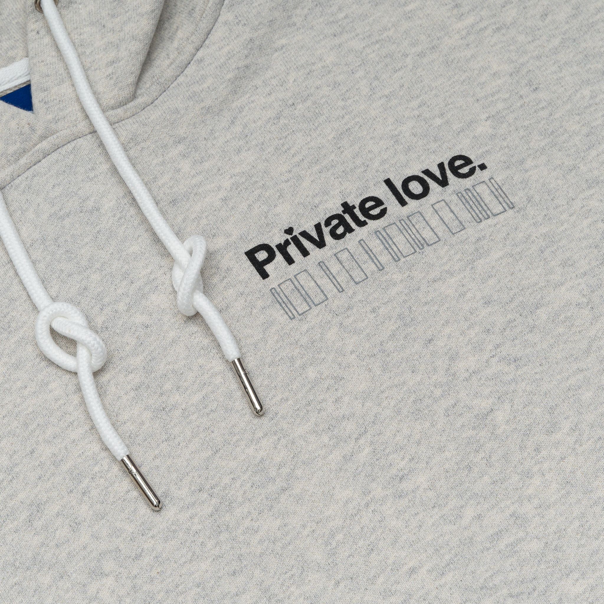 Hoodie Private Love | Xám Nhạt