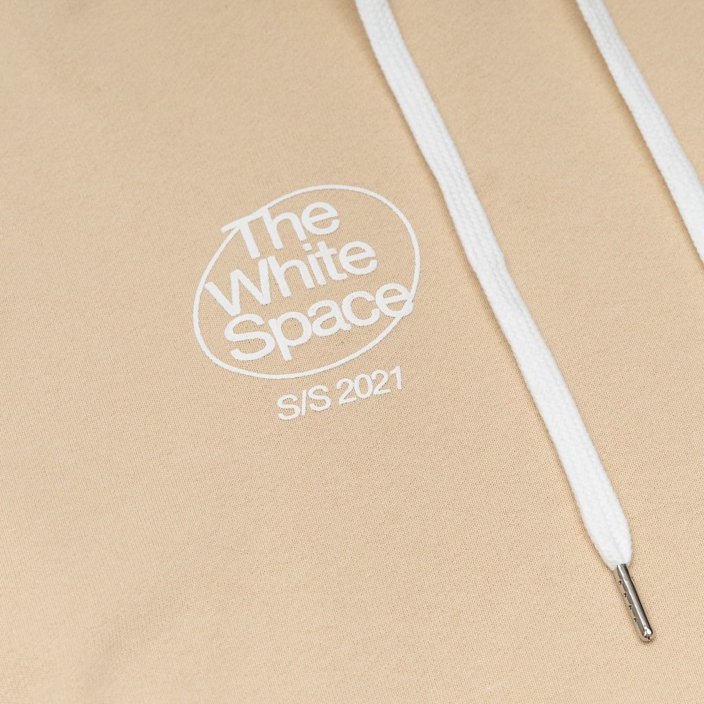 Hoodie The White Space | Beige