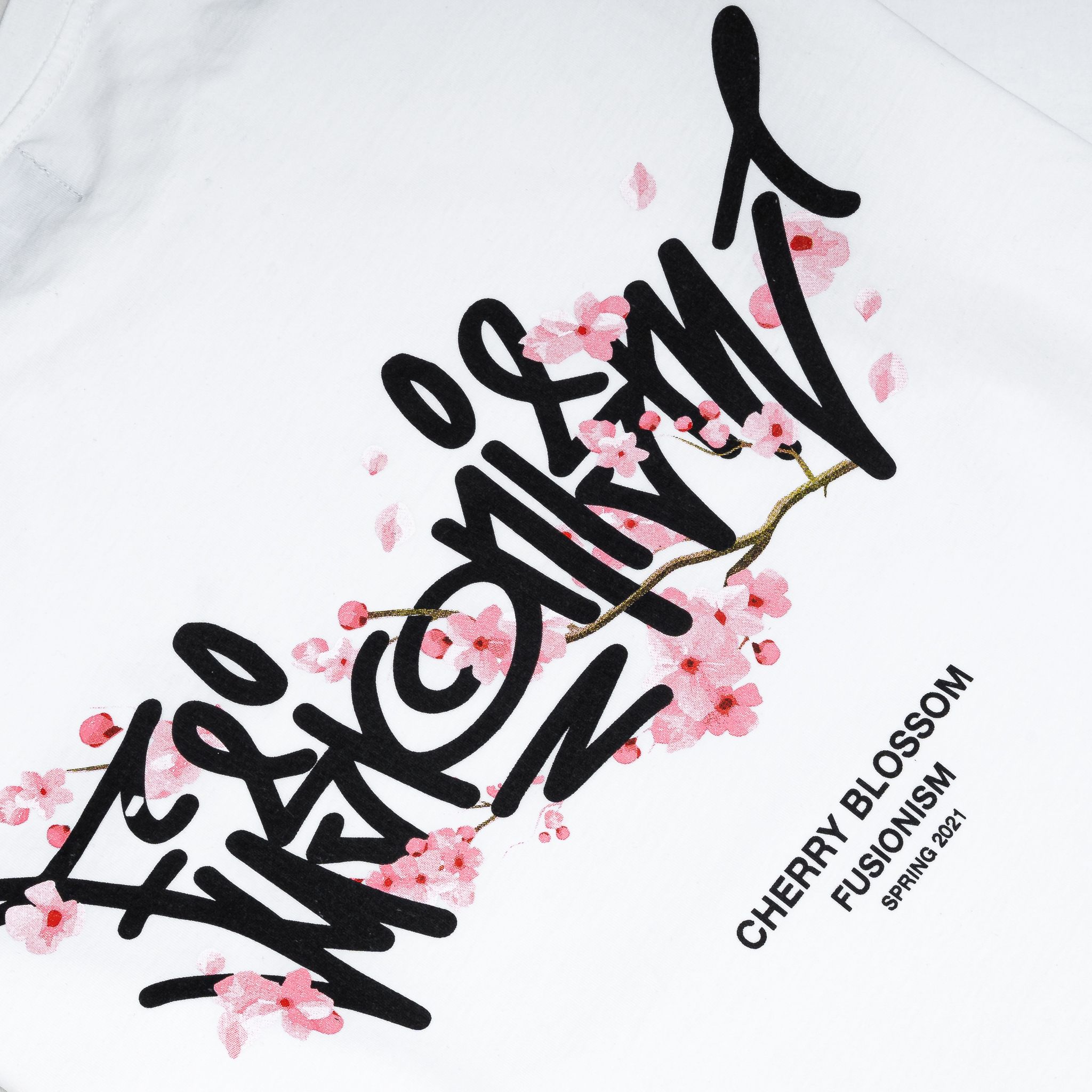 Tee Cherry Blossom | Trắng