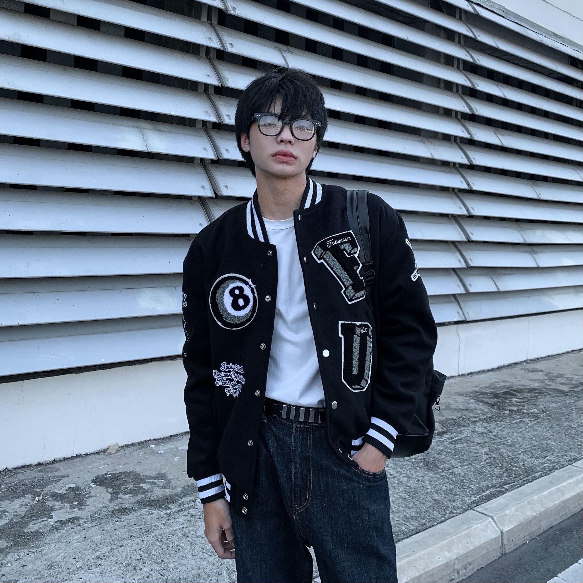 Jacket Varsity 8 Ball Lucky