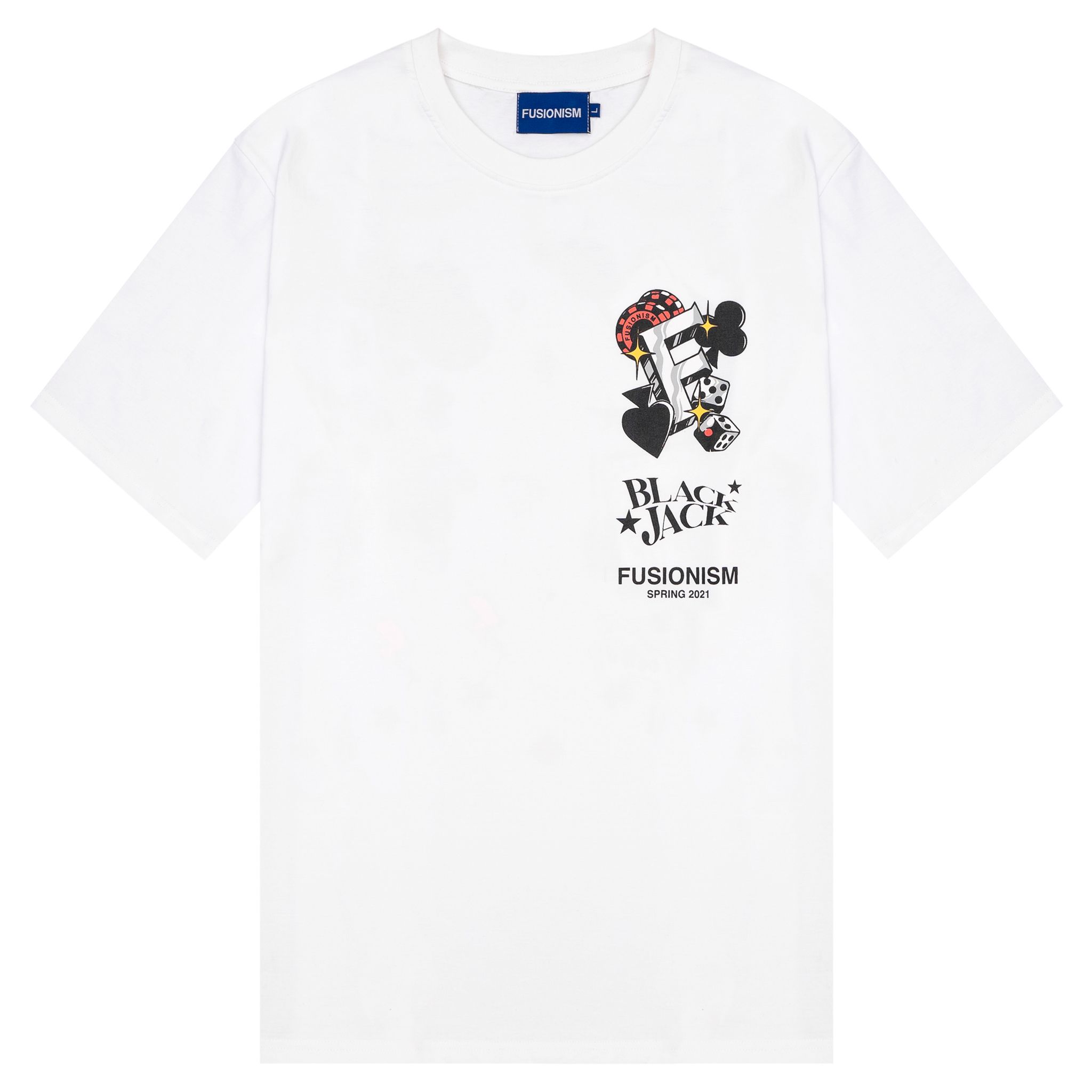 Tee Black Jack | Trắng