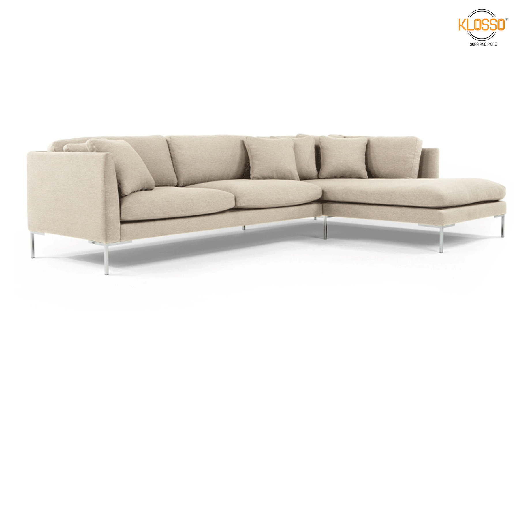 Sofa góc cao cấp phong cách Châu Âu Klosso KGG006-K