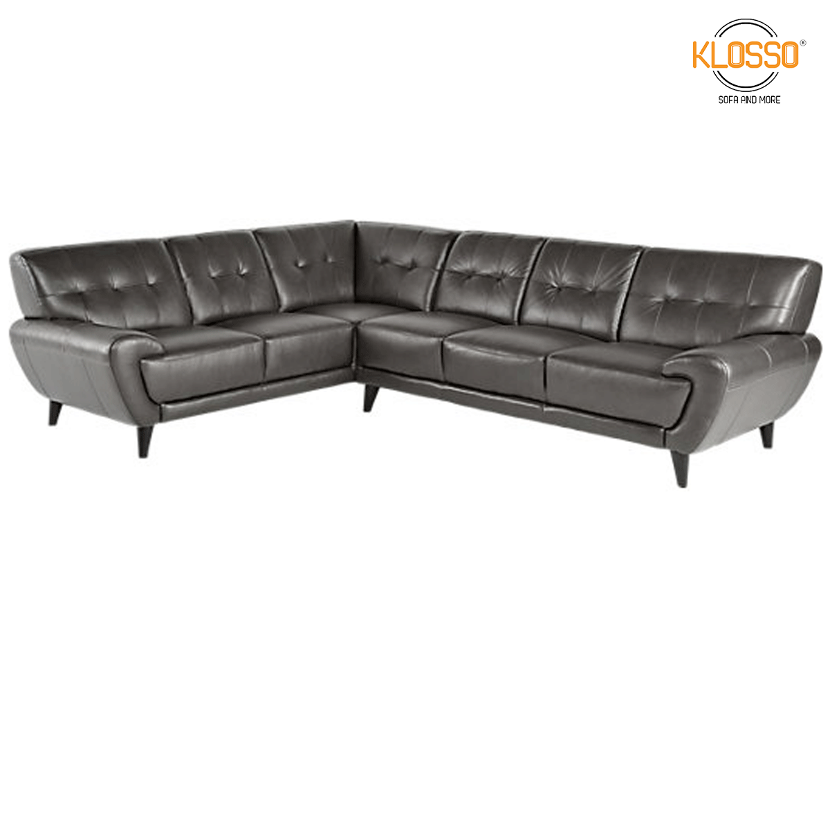Bộ sofa giả da cao cấp phong cách Châu Âu Klosso KCB008-SD2
