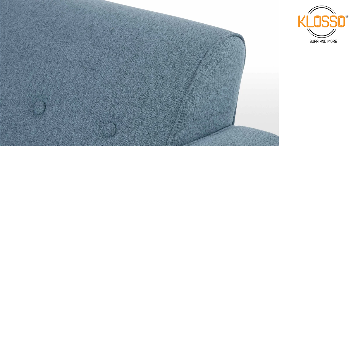 Sofa góc 180x85x44cm Klosso KGG012-BBLAT