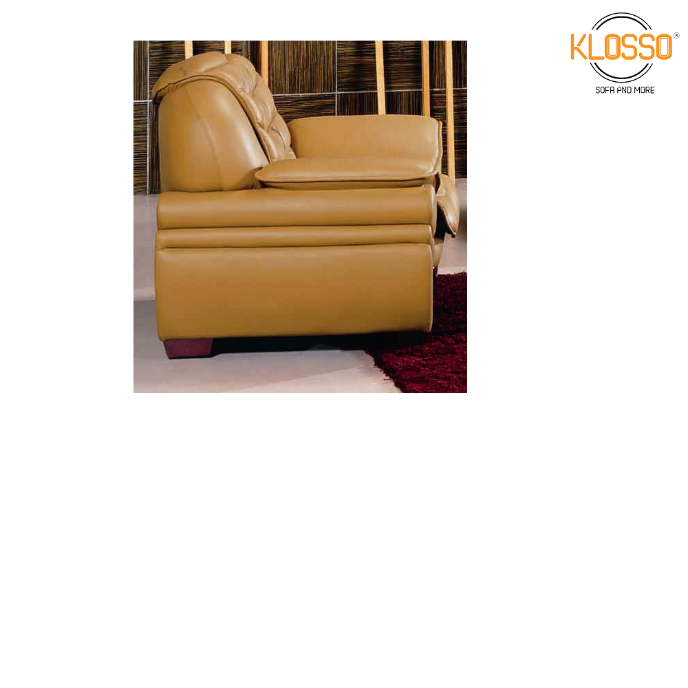 Bộ bộ sofa giả da Klosso KCB006-SV (Vàng)