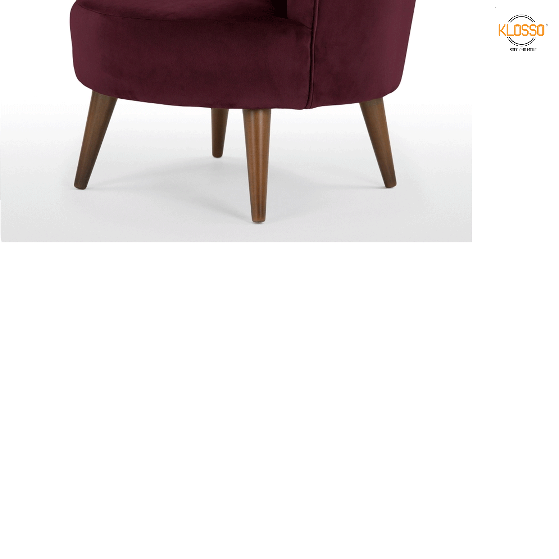Sofa đơn phong cách Châu Âu Klosso KSD003-T