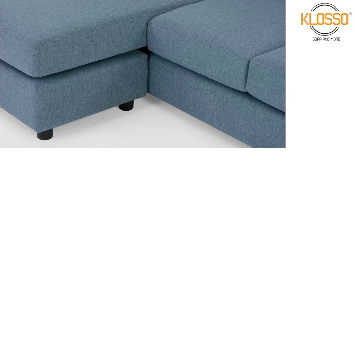 Sofa góc 180x85x44cm Klosso KGG012-BBLAT