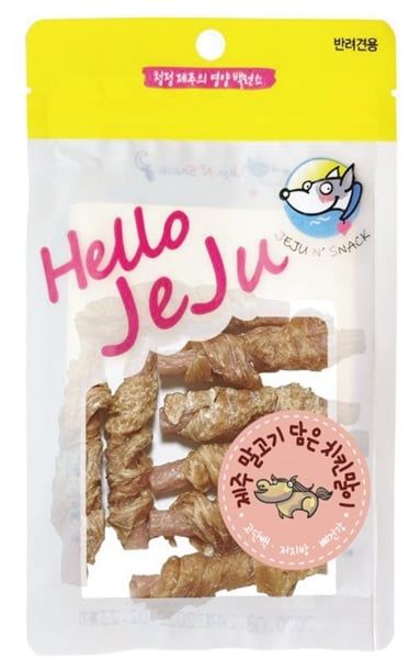 제주 간식) 제주 말고기 담은 치킨말이 50g