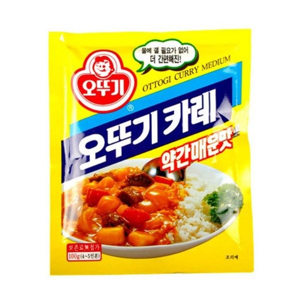 오뚜기) 카레 약간매운맛 100g