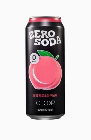 클룹 제로소다 복숭아 500ml