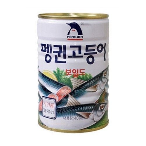 펭귄) 고등어통조림 400G