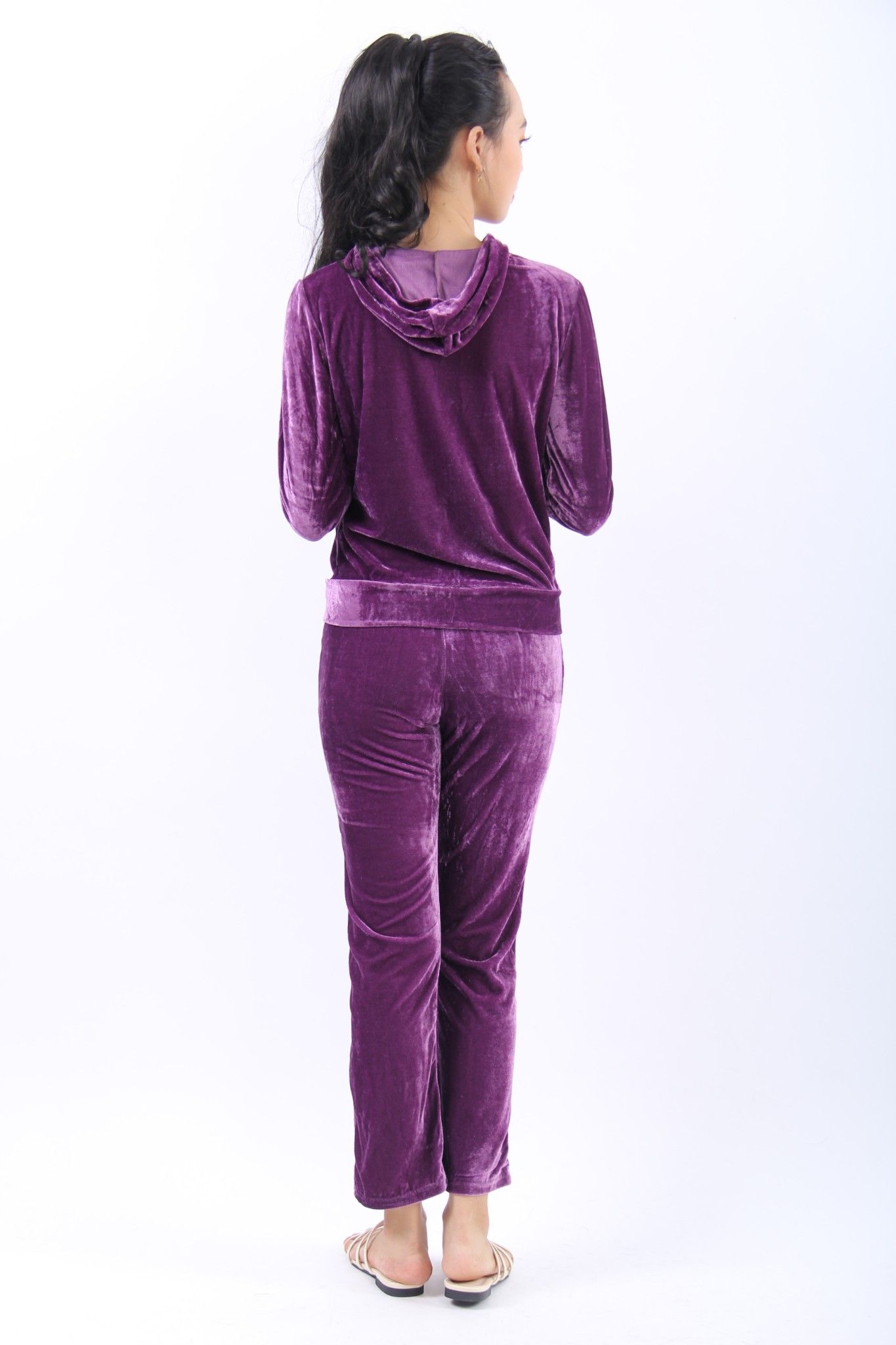 Set đồ bộ nhung kết hạt đá siêu êm mềm
