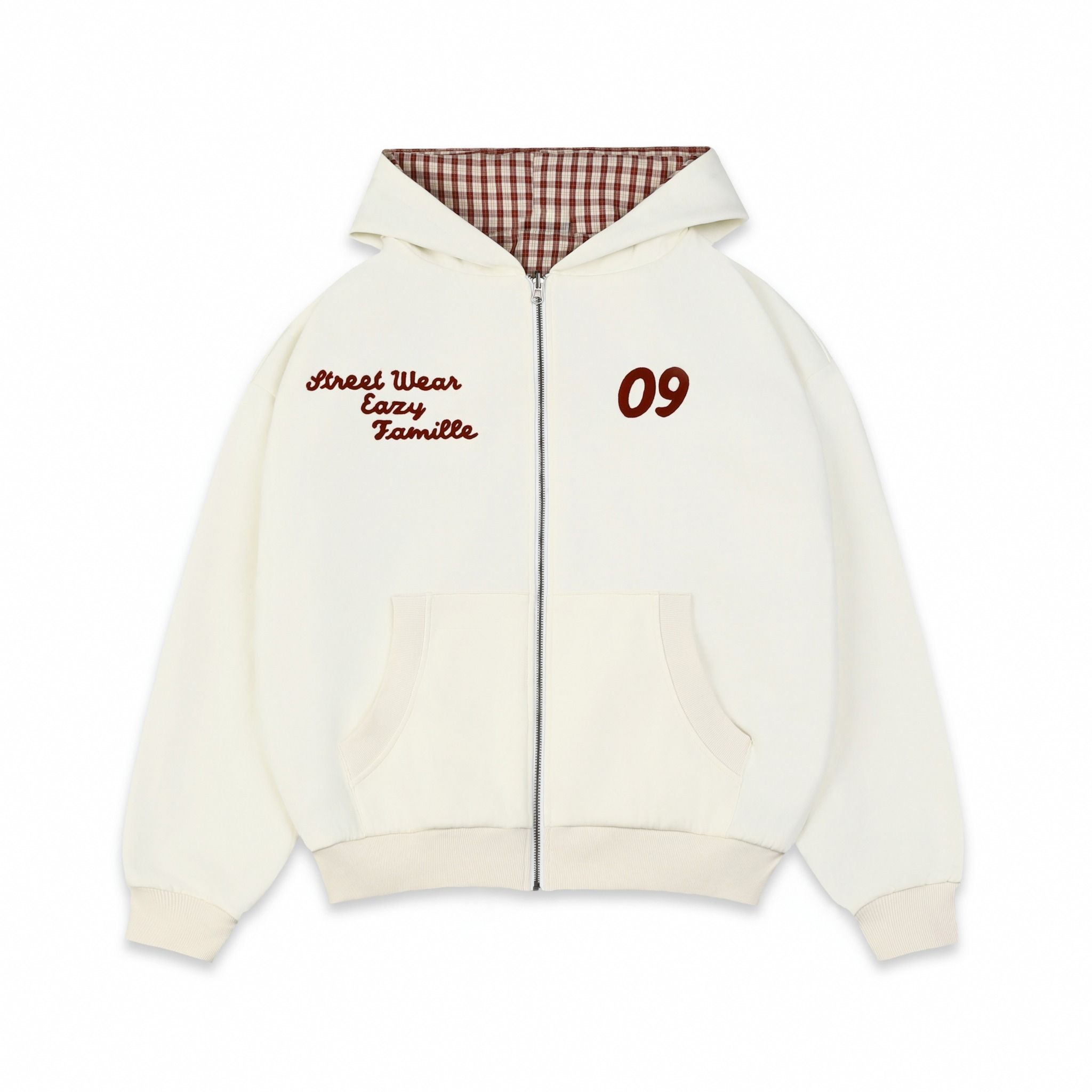 SWE X2 REVERSIBLE ZIP HOODIE - RED