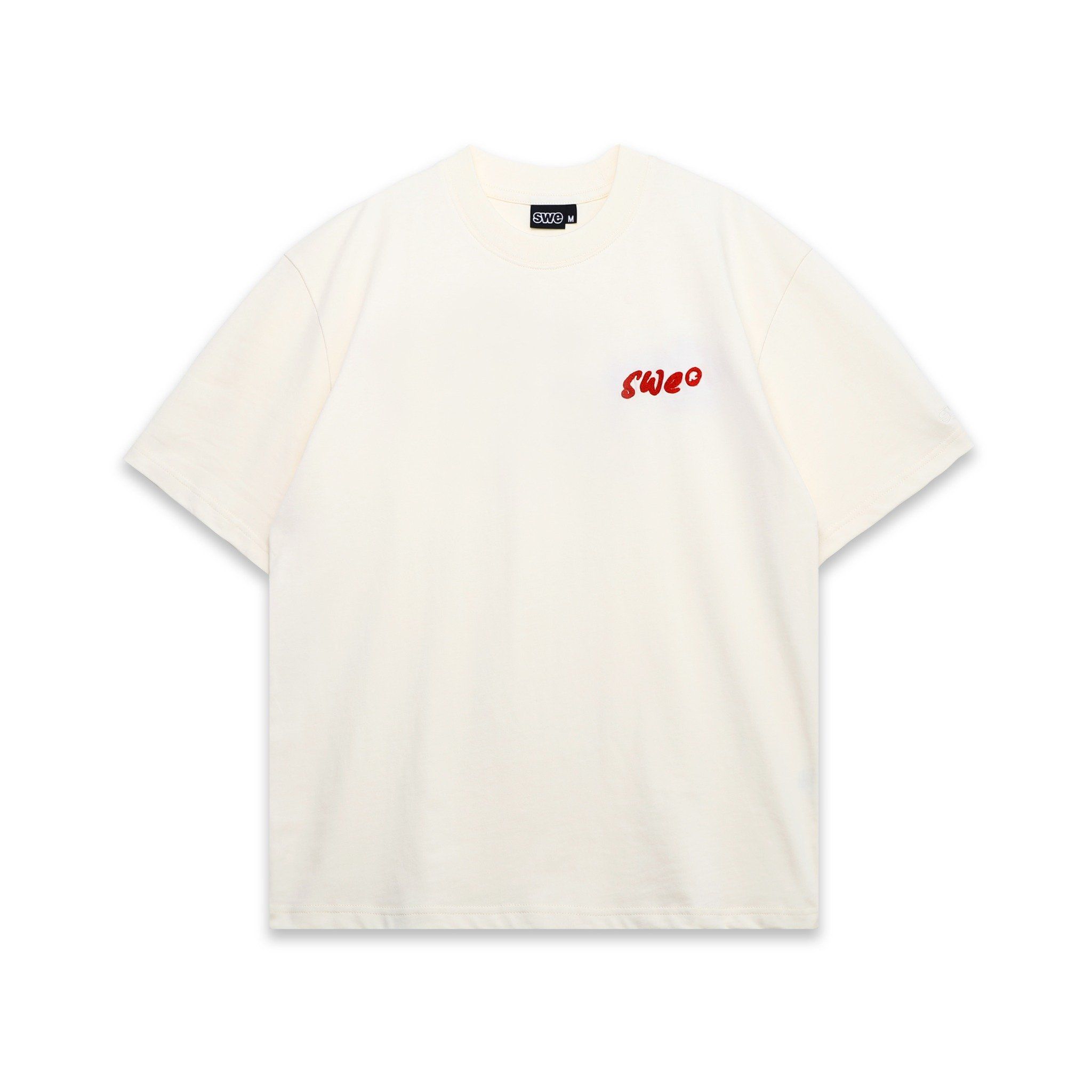 SWE SIGNATURE TEE - CREAM