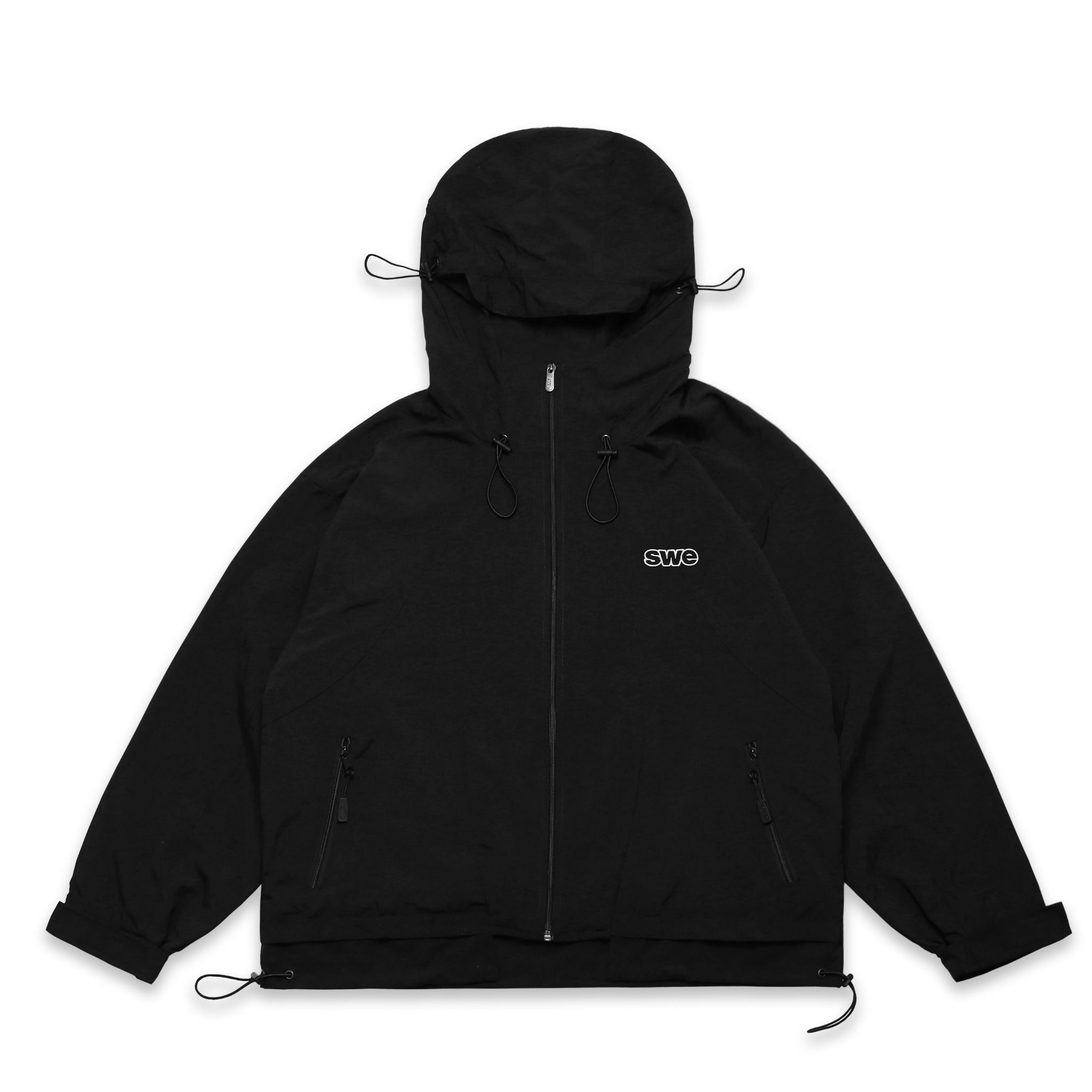 BREEZE SHELL JACKET - BLACK