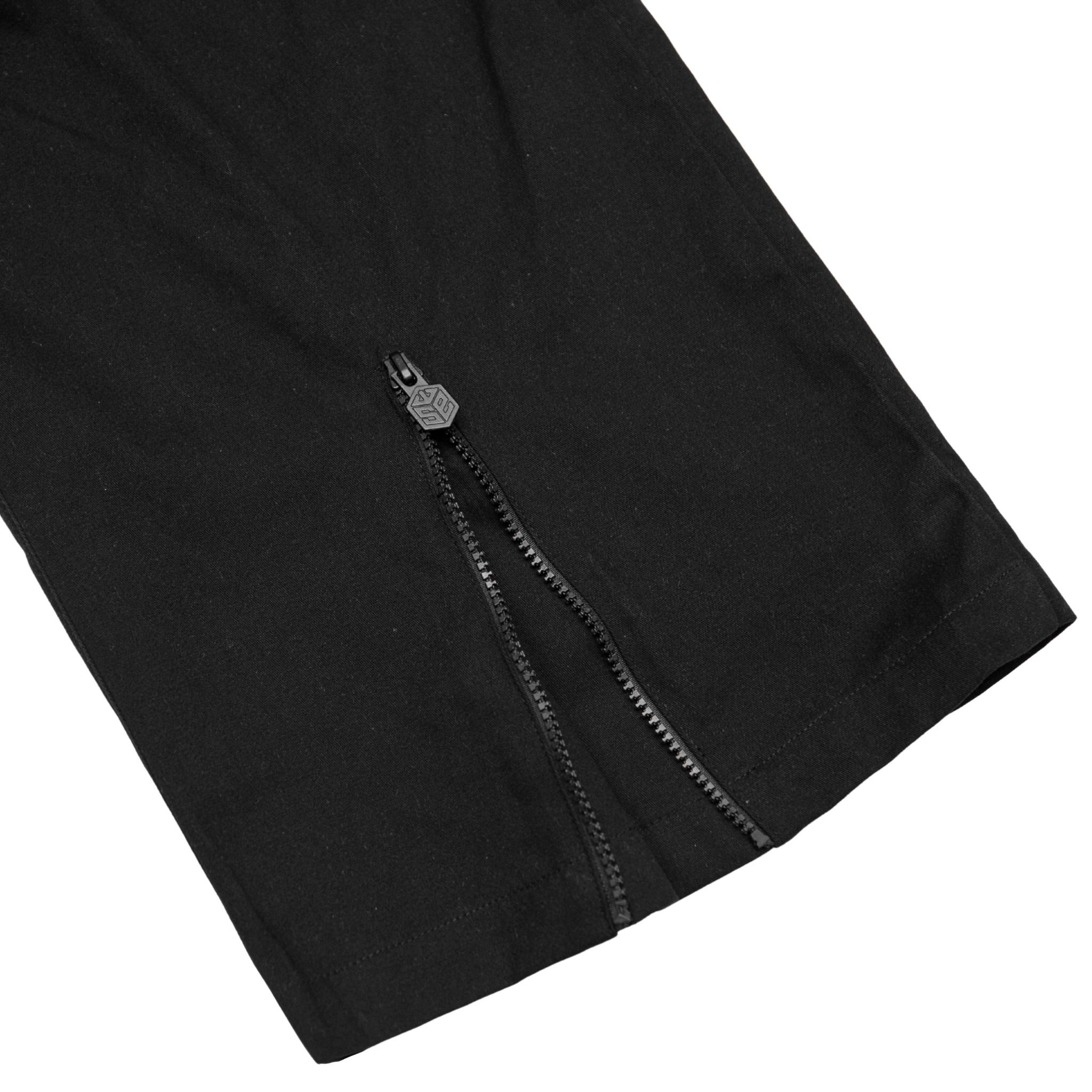 SWE FLARED CARGO PANTS - BLACK