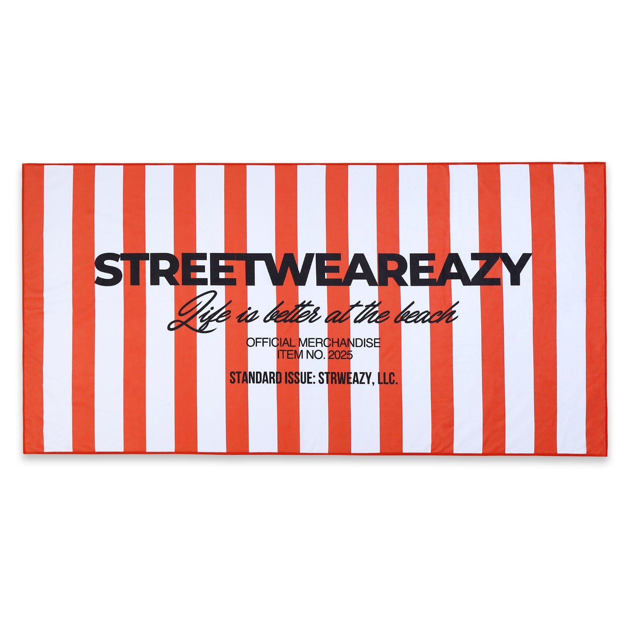SWE BEACH TOWEL - RED