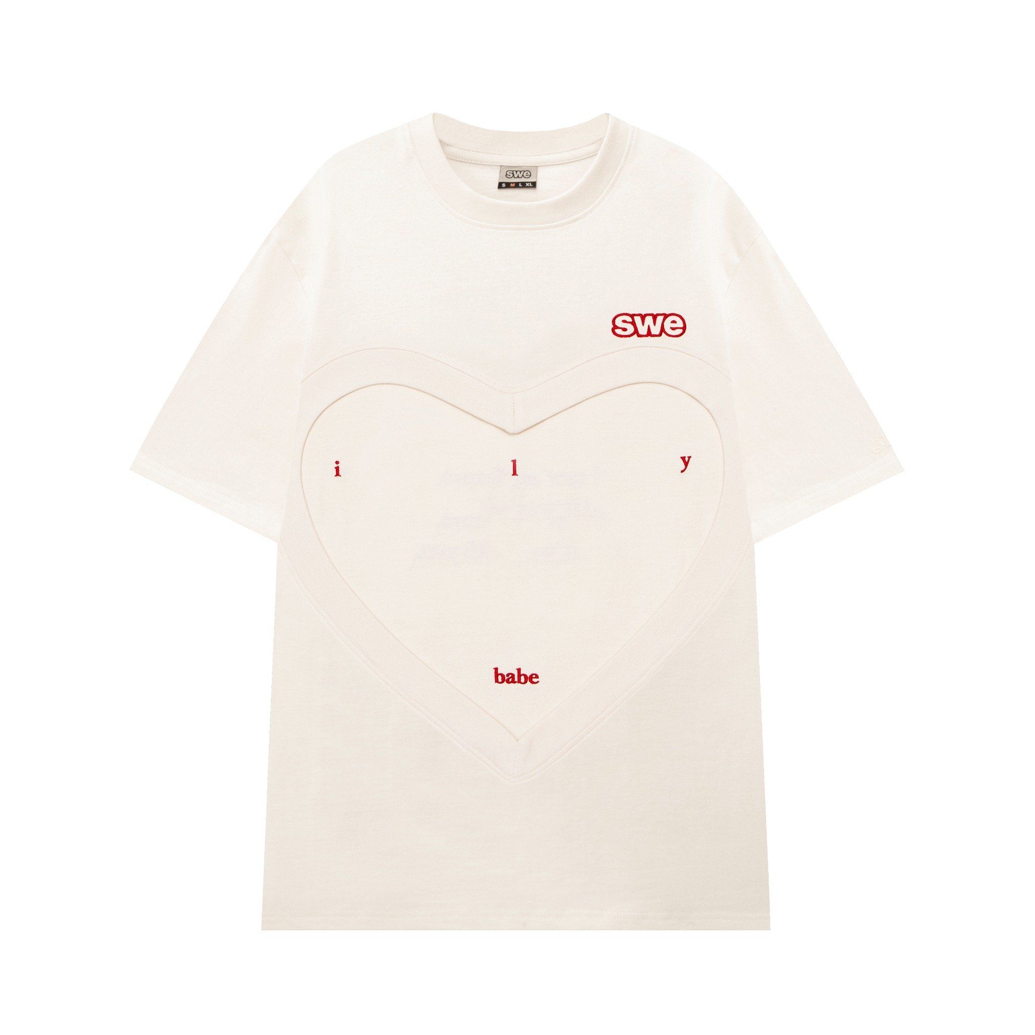 ILY TEE - CREAM