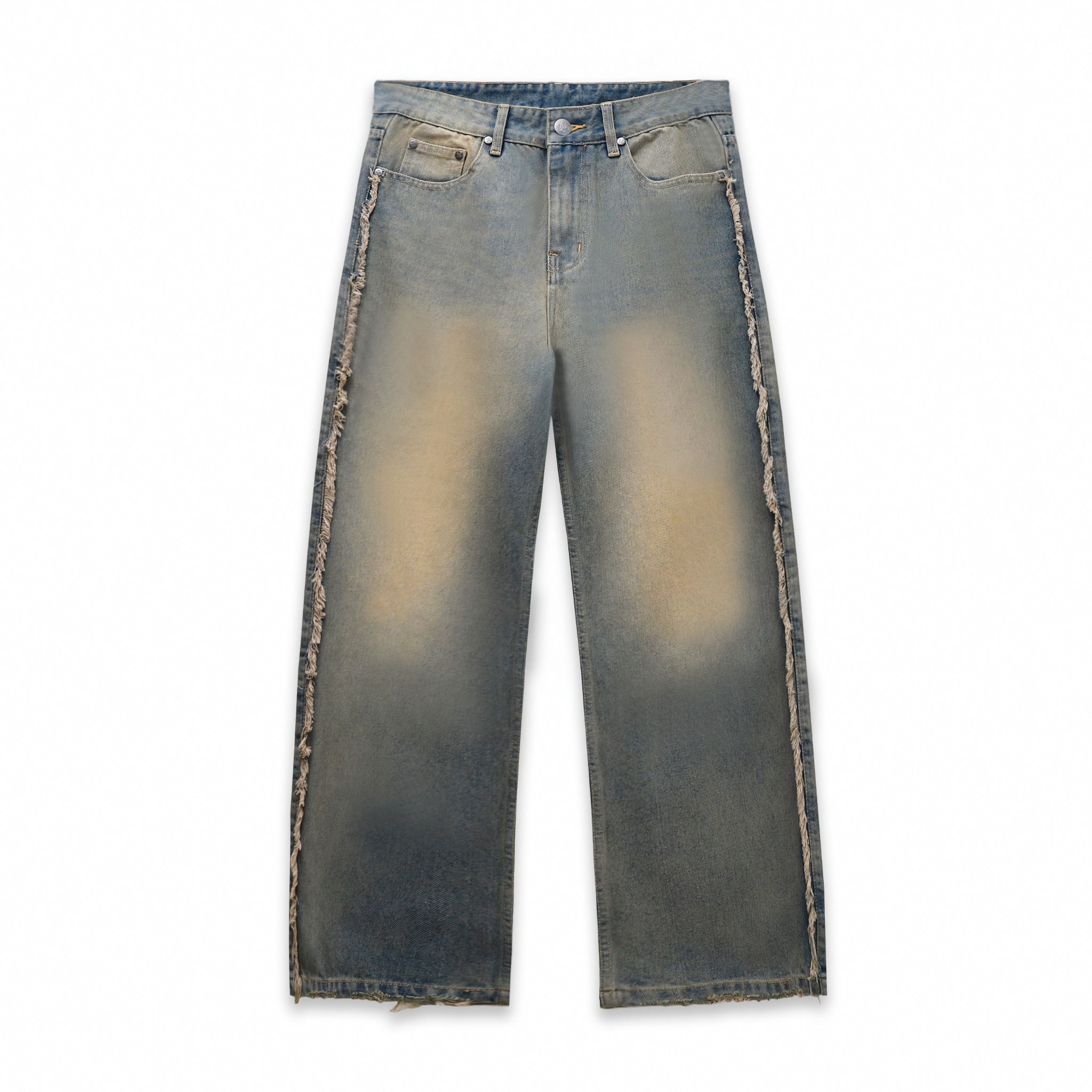 EDGE WASHED JEANS - BLUE