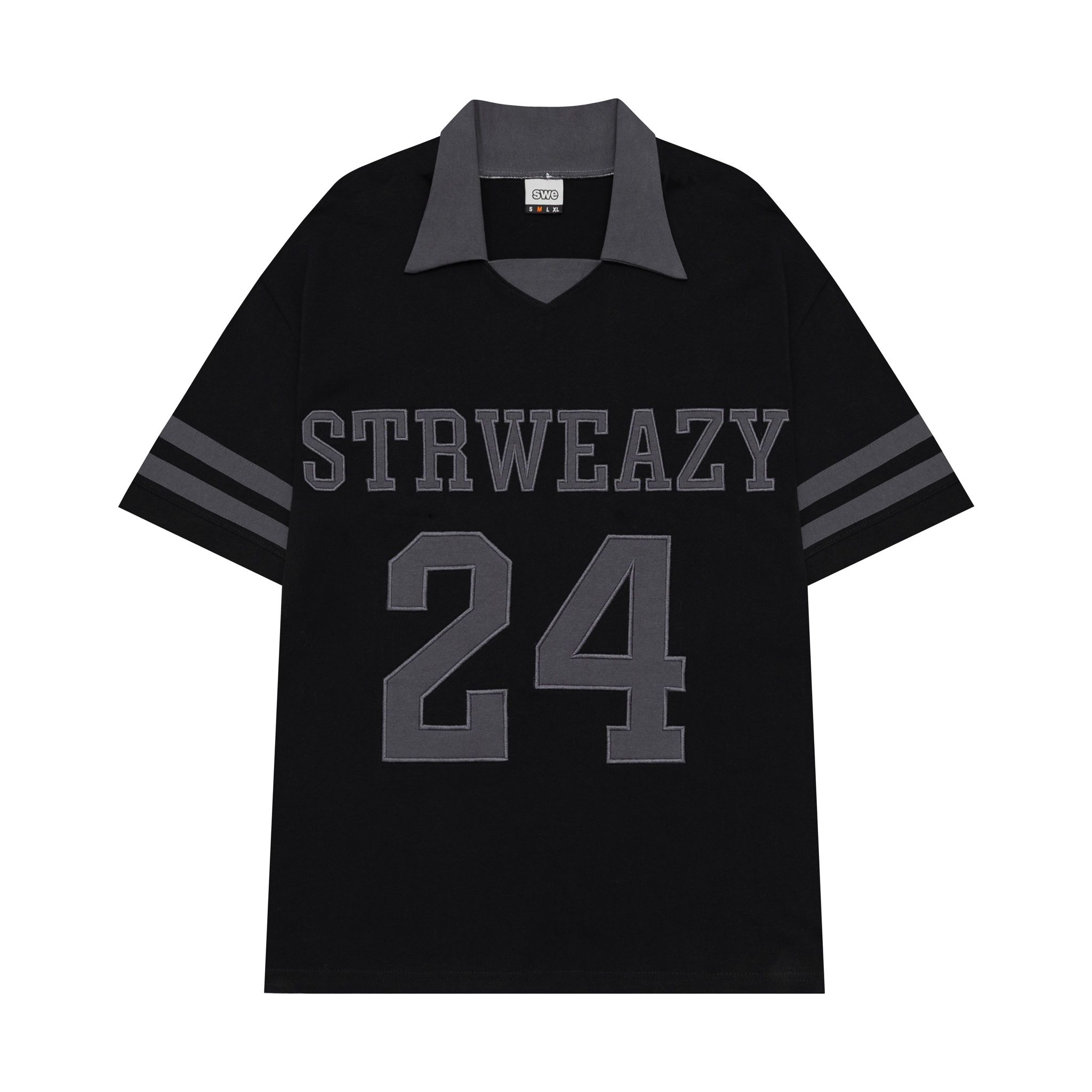 24 POLO - BLACK