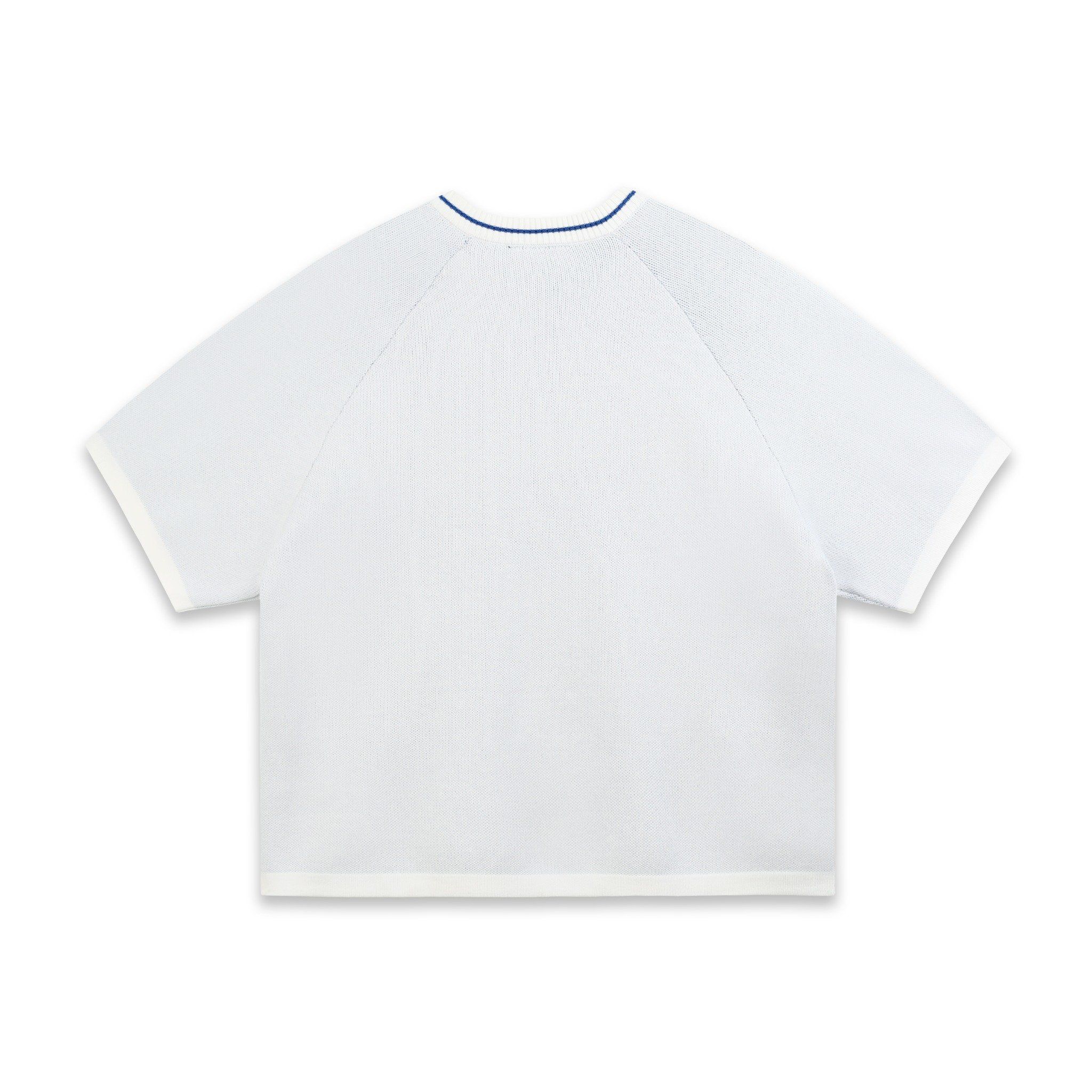 SWE FAM KNIT BOXY TEE - MISTRAL