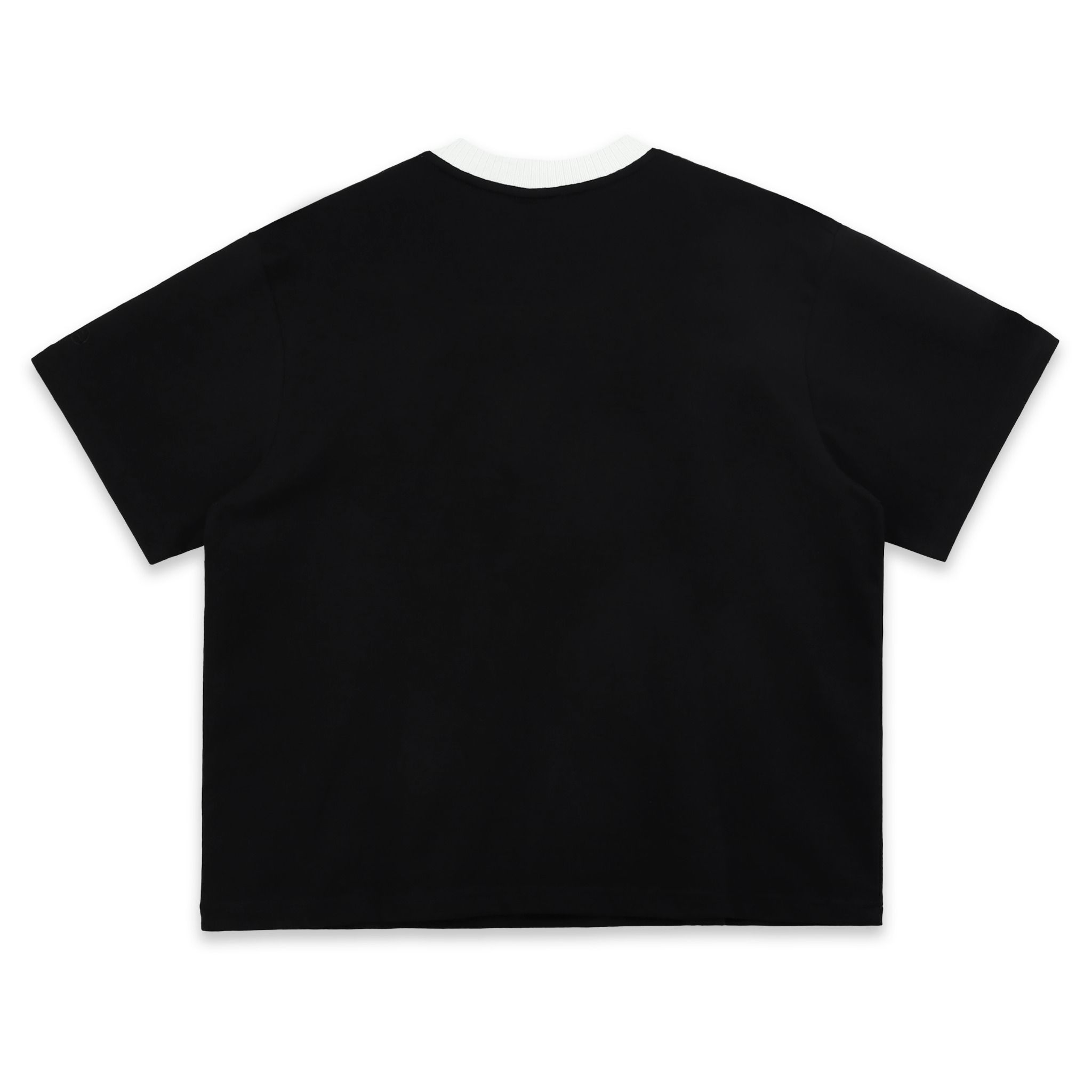 SWE LOOP BOXY TEE - BLACK