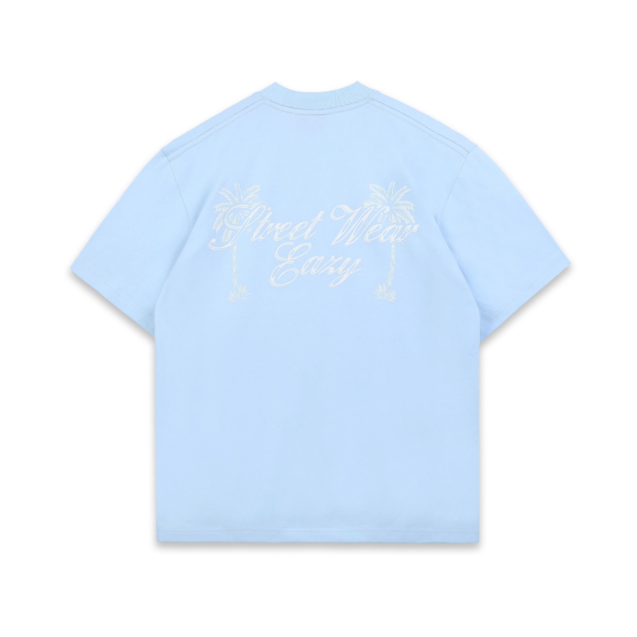 TROPIC TEE - POWDER BLUE