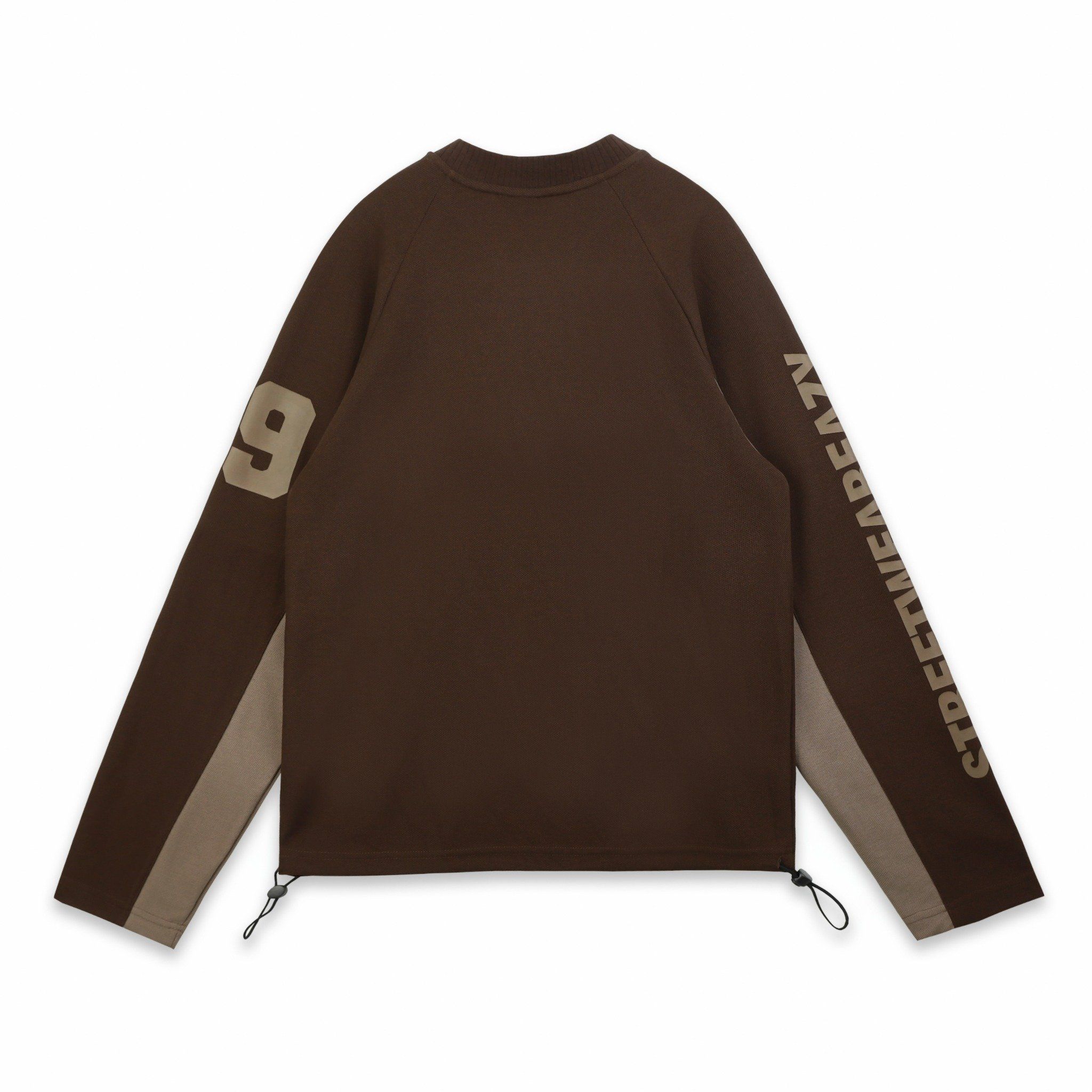 SWE VISION L/S TEE - BROWN