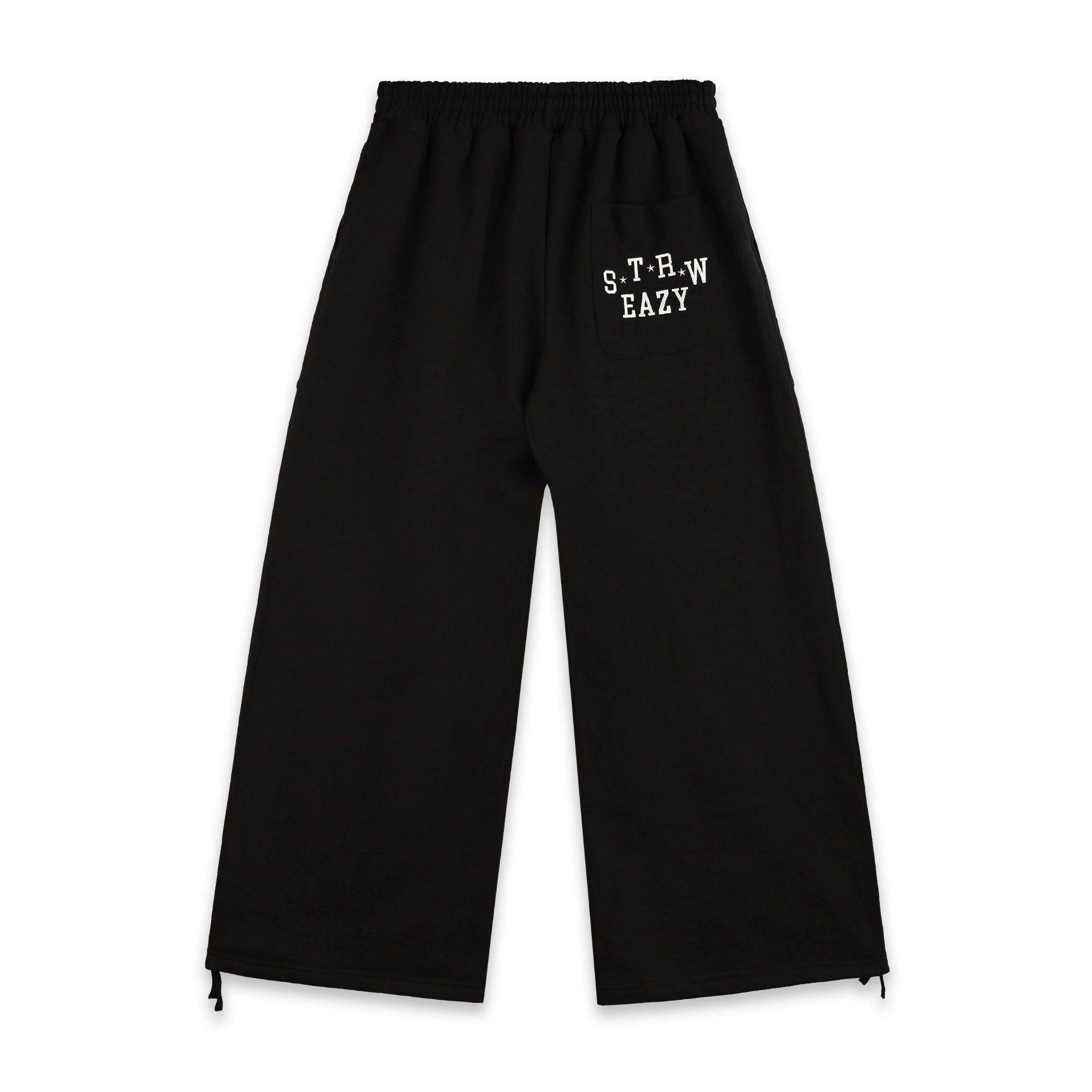 COLLEGE SWEATPANTS - BLACK