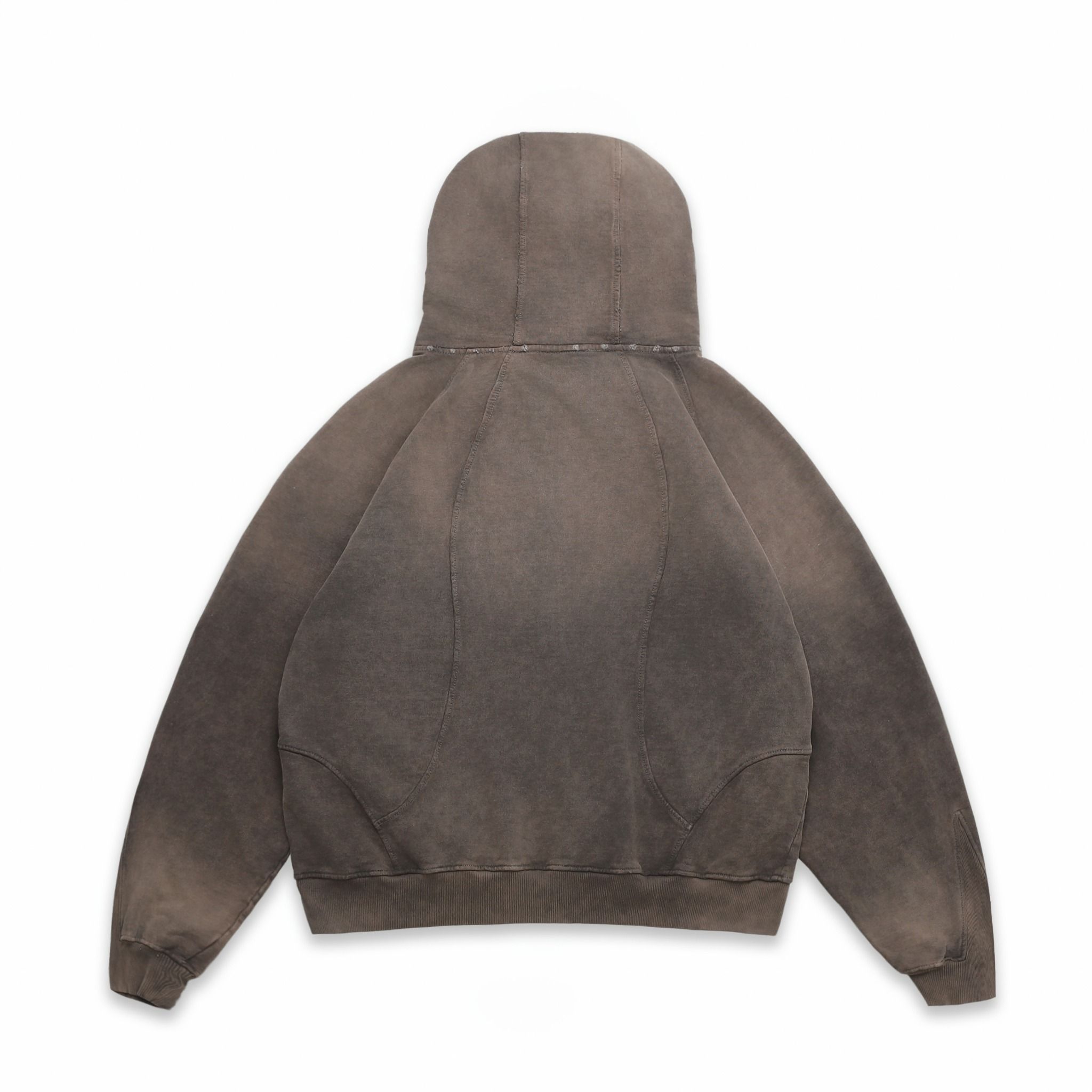SWE EMBLEM WASHED HOODIE - RUSTIC