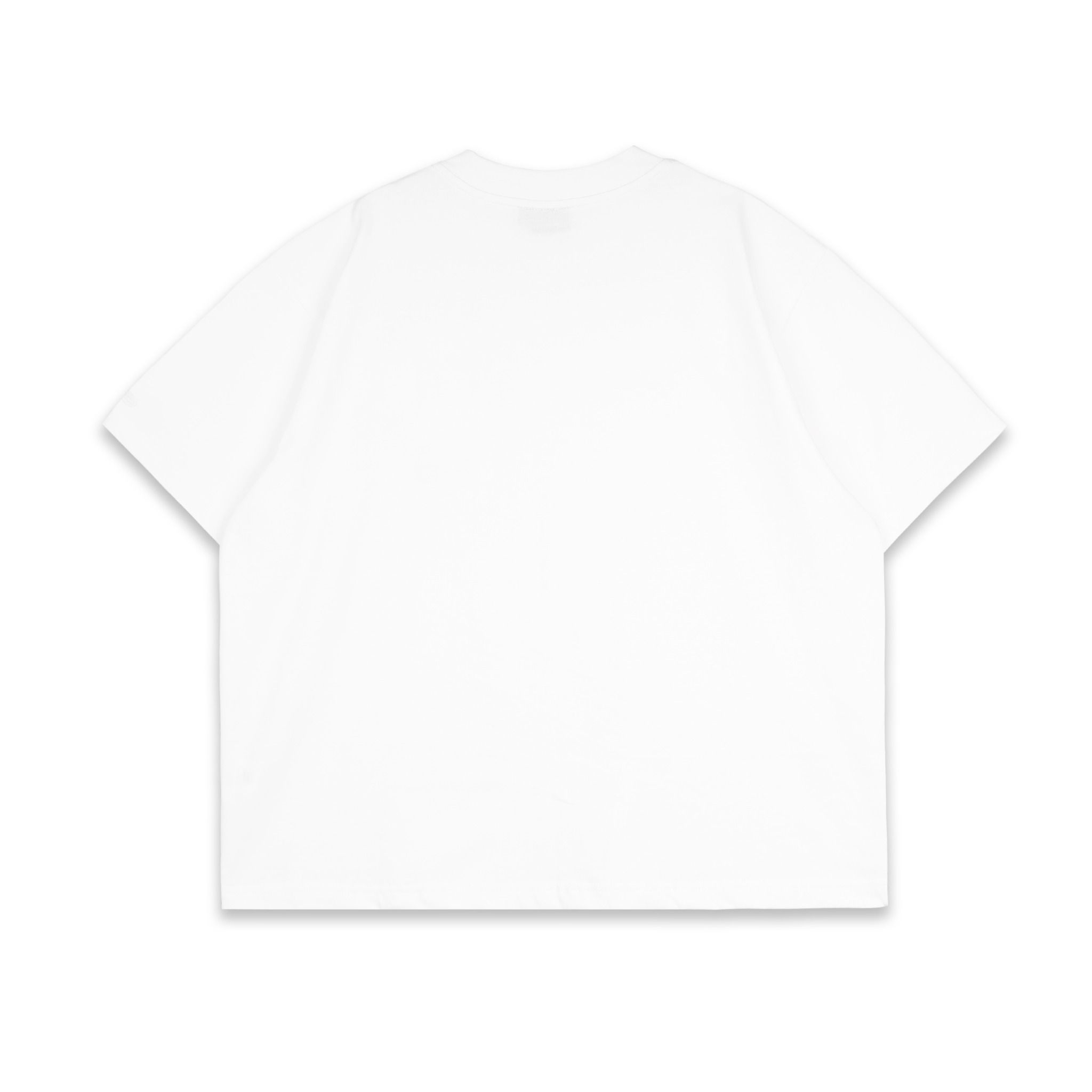 PEEKING POCKET TEE - WHITE