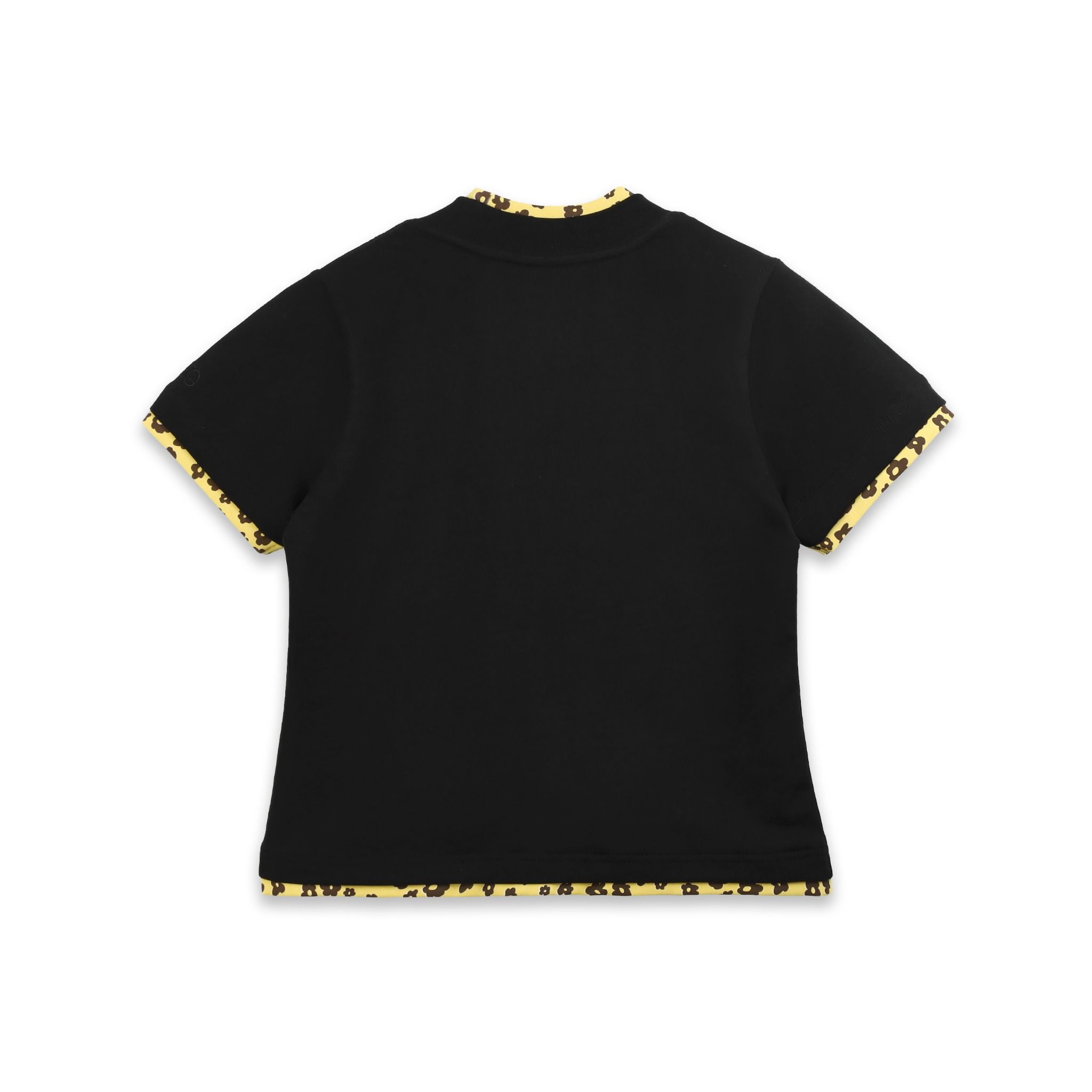 SWE BLOOM BABY TEE - BLACK