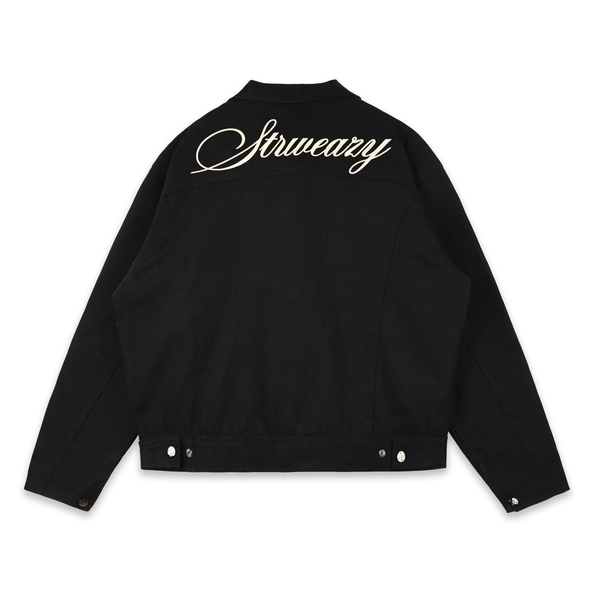 SCRIPT JACKET - BLACK