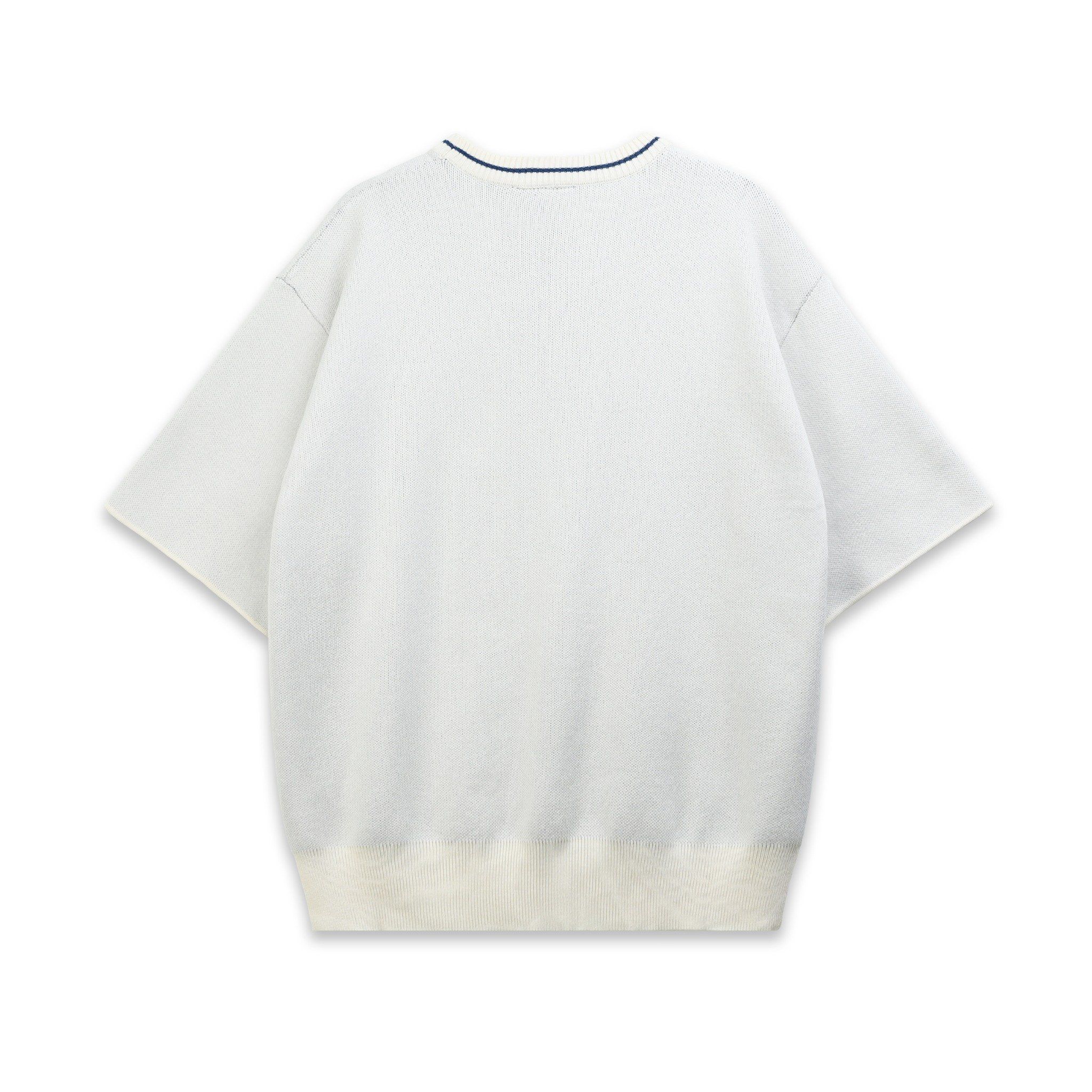 SWE C'EST TOUT KNIT TEE - OFFWHITE