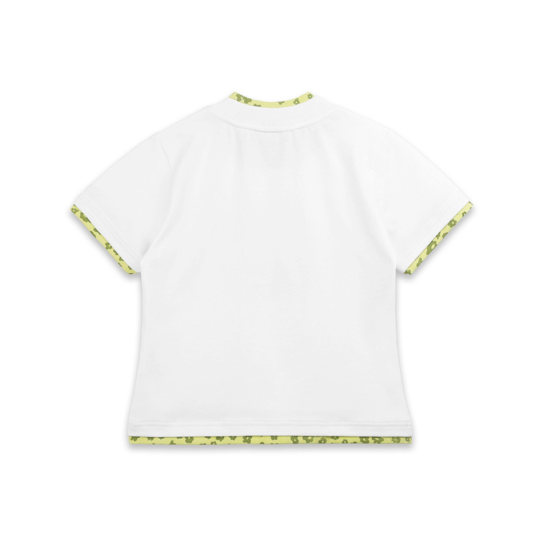 SWE BLOOM BABY TEE - WHITE