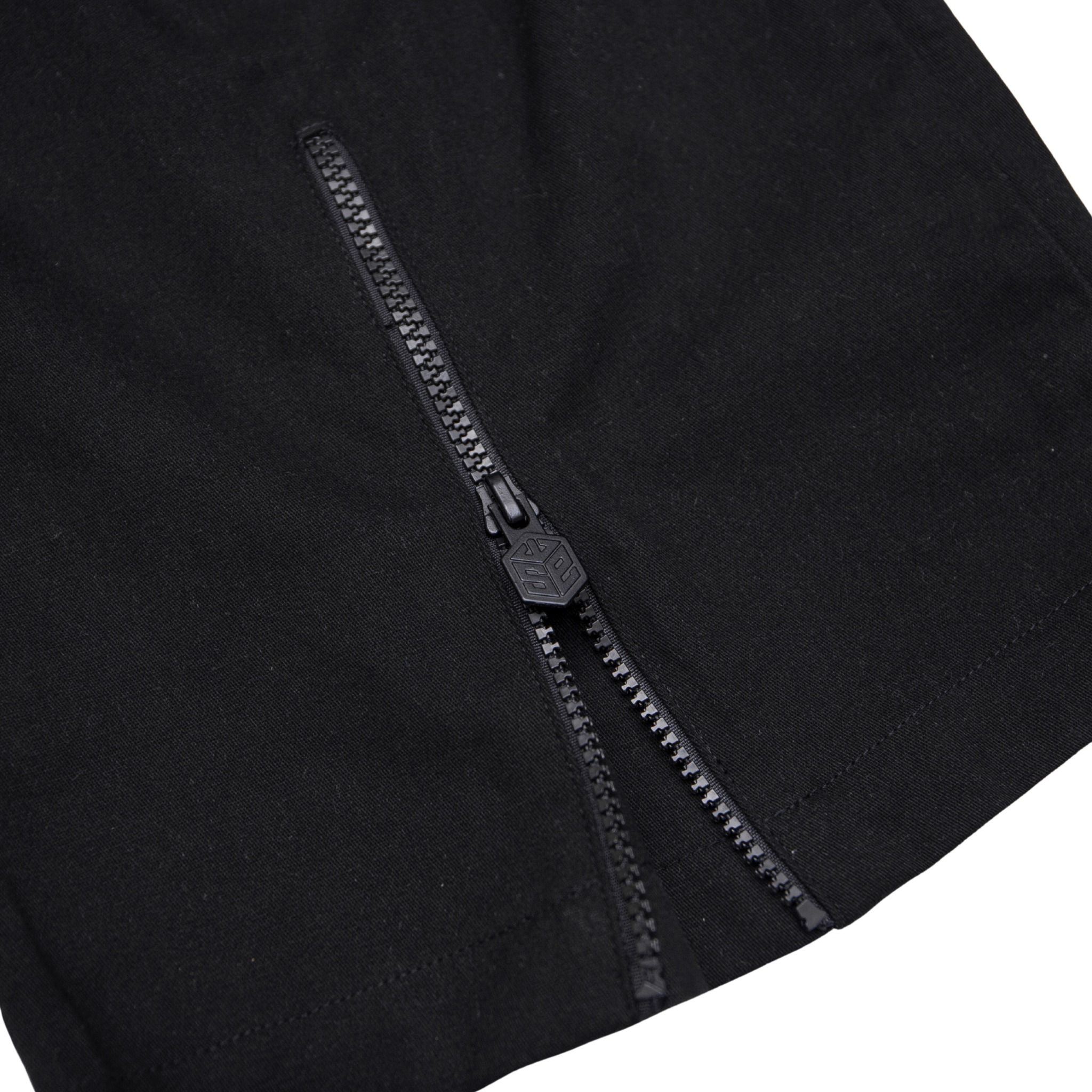 SWE FLARED CARGO PANTS - BLACK