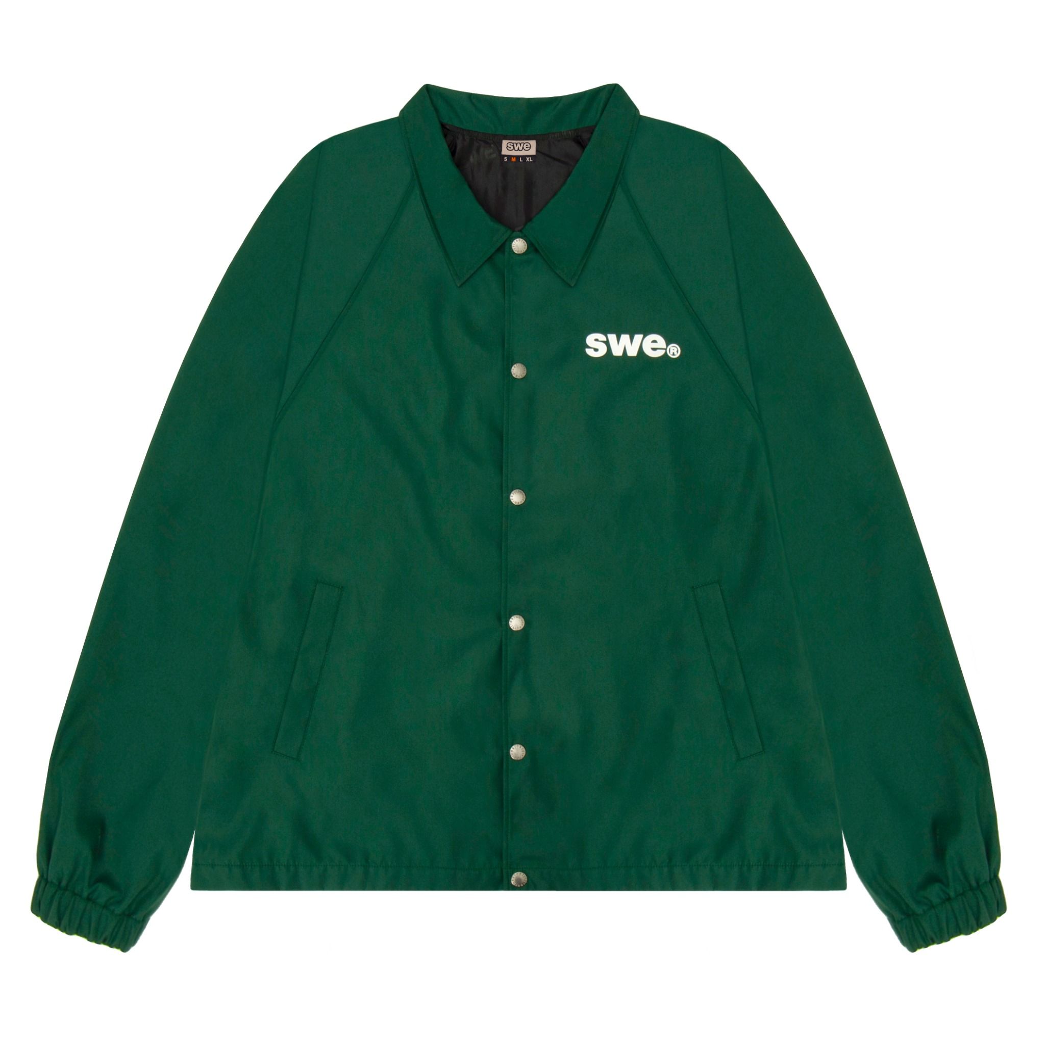 SWE TYPE COACH JACKET - GREEN