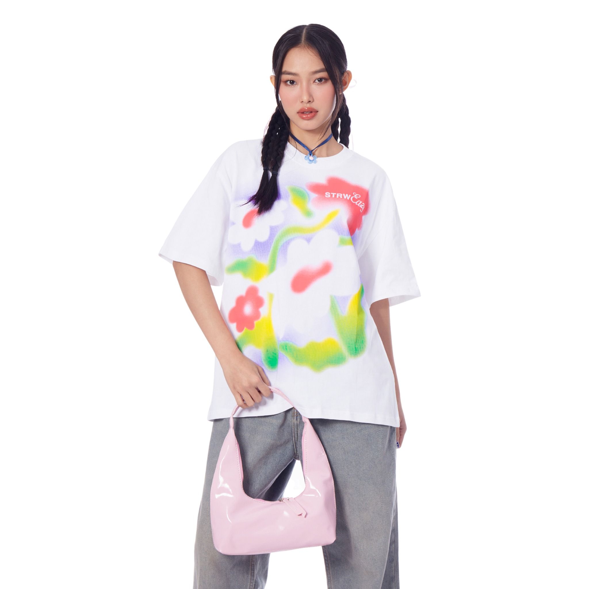 BLURRY TEE - WHITE