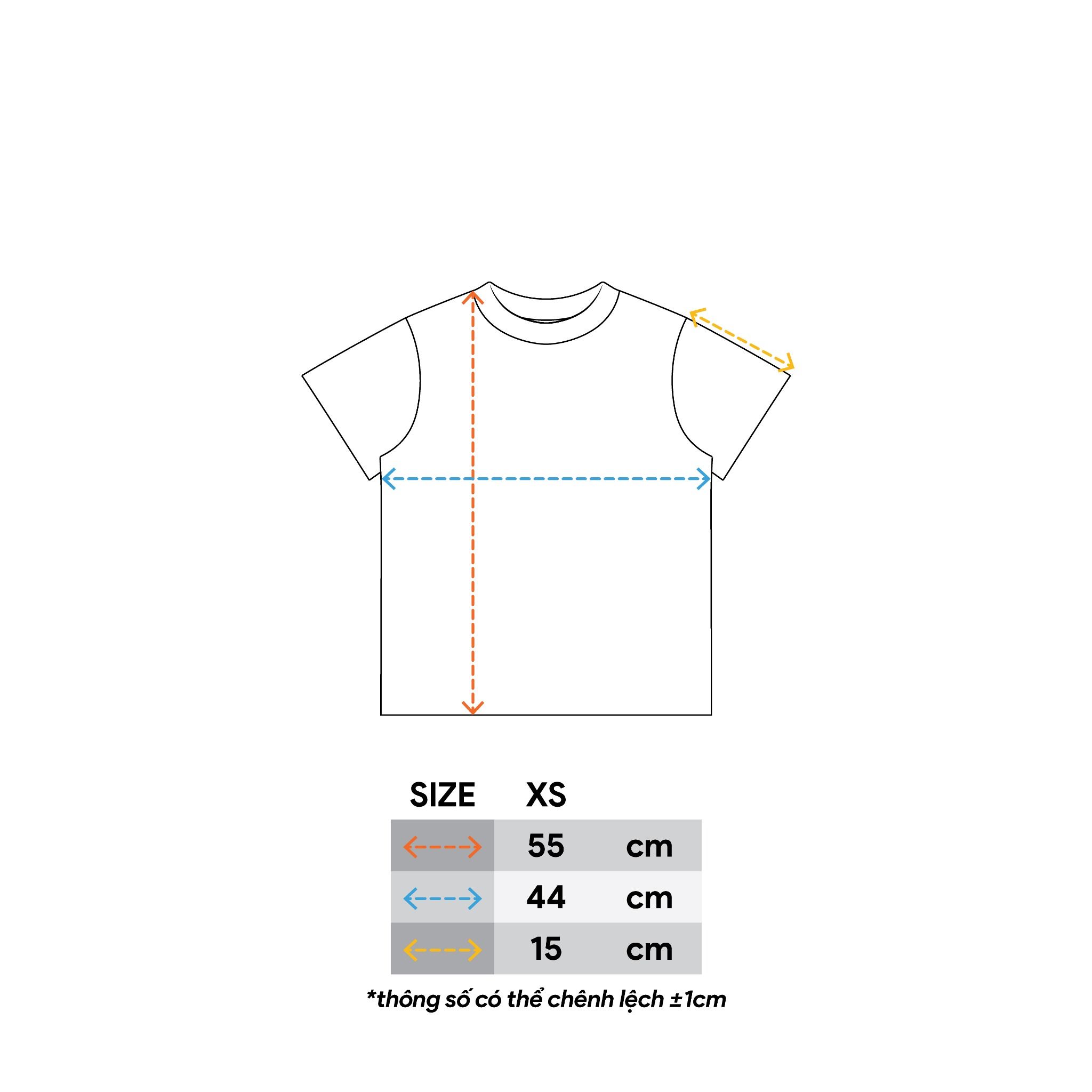 CRYSTAL BABY TEE - WHITE