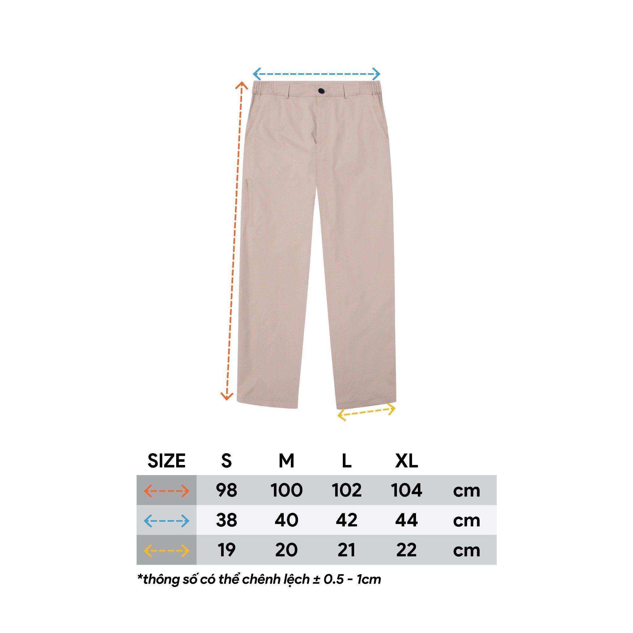 SWE CHINO PANTS - CREAM
