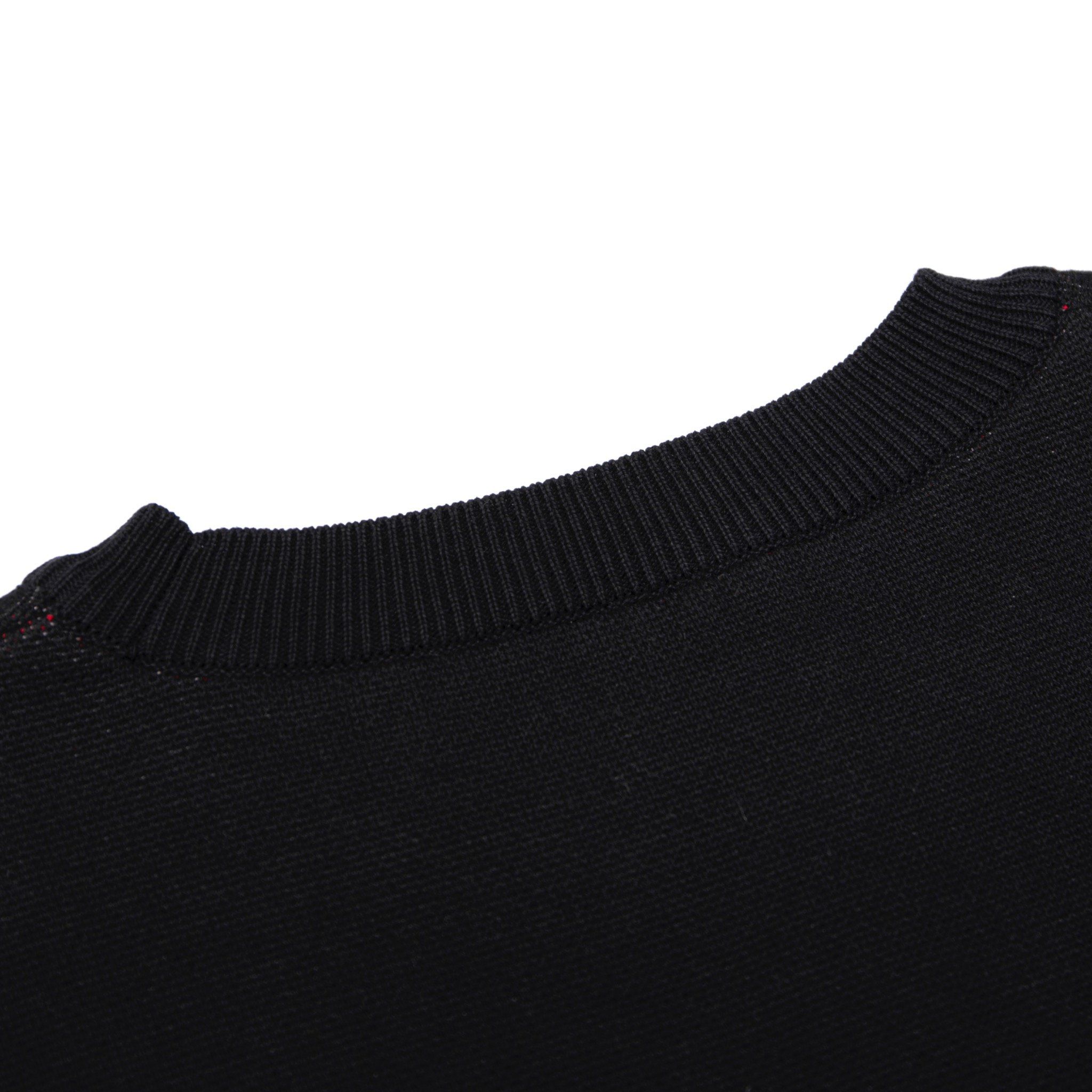 SWE F-LOVE KNIT SWEATER - BLACK